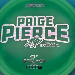 Discraft Paige Pierce First Run 5X ESP Stalker FW/Control Drvr, 175-176g, New