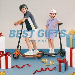 Electric Scooter for Kids Ages 8-12 150W E-Scooter Adjustable Heights Dual Brake