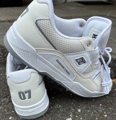 DC Skateboarding Shoes White Men’s US 11.5 Medium Width D M Athletic Sneakers