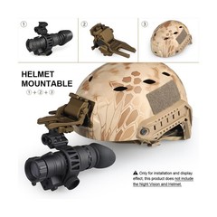Night Vision Goggles NVG Mount for L4G24 Metal Helmet Mount PVS15/18 TAN
