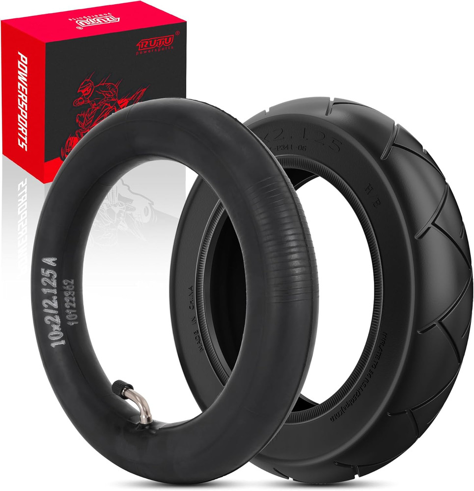 Heavy Duty 10×2.125 Tire & Tube For Scooter Bike Stroller 6in Rim Fit