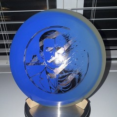 Doomsday Disc Chemtrail With Zebra Sliver And Black Foil 176 Grams