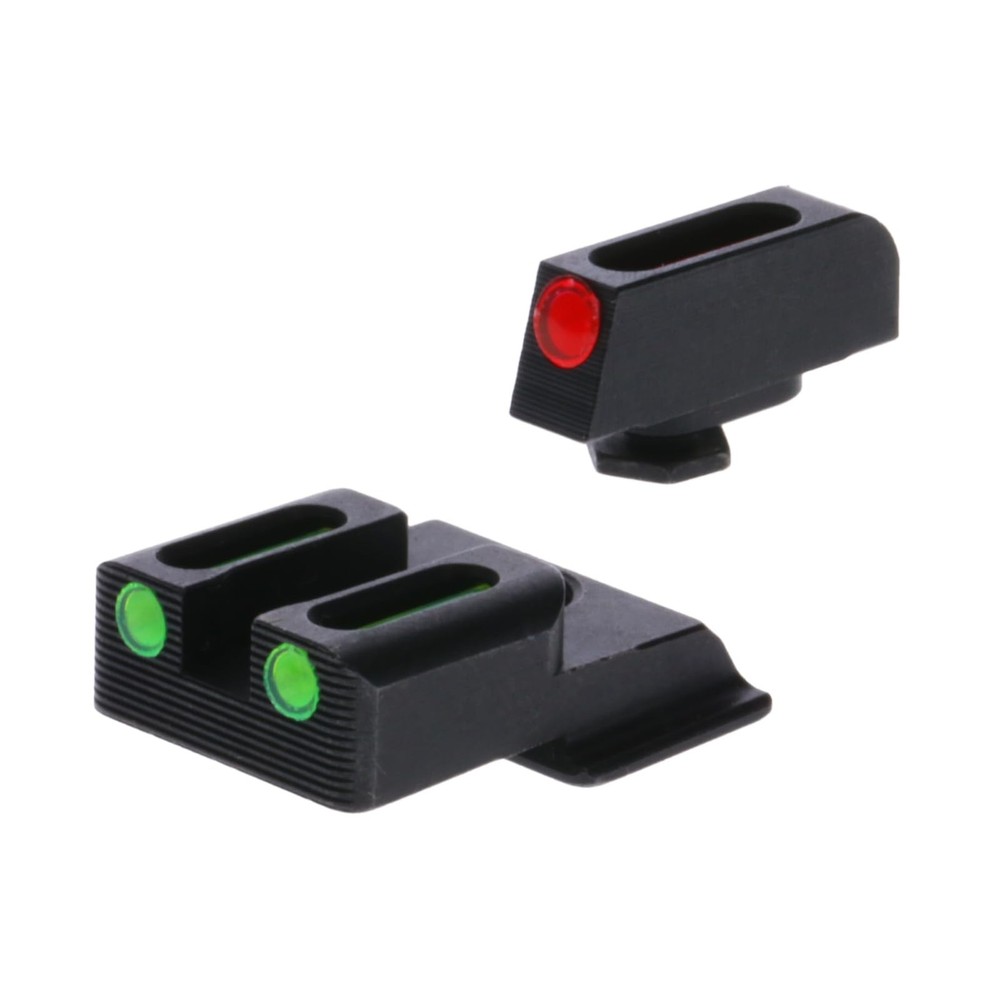 Truglo Fiber-Optic Handgun Night Sight Compact Durable Snag-Resistant