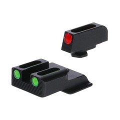 Truglo Fiber-Optic Handgun Night Sight Compact Durable Snag-Resistant