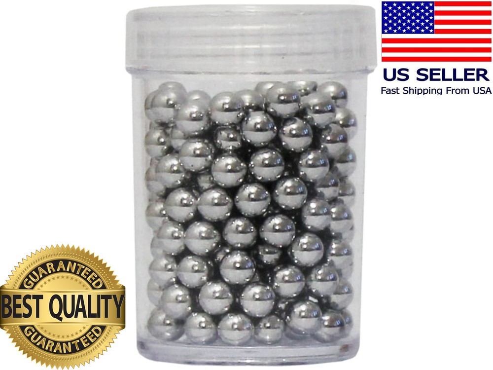 200 Rounds Of Aluminum Metal 6mm Target BBs 0.30g – Not For Game/Field Play