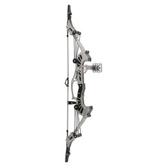 16″ Archery Mini Compound Bow Arrows Set 16lbs Toy Game Target Shooting Hunting