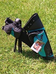 Easton Deluxe Teal Hip Quiver Takedown w/ Belt RH