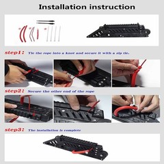 Folding Slingshot Set with Target Paper Laser Sight 2 Darts Steel Balls Kit