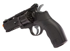 Airsoft Revolver Powered CO2 Pistol Single/Double Action 325 FPS 10 RDS Mag Bk