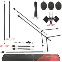 28″ 30″ Bow Stabilizer Balance Bar Kit Rod 3K Carbon Archery Recurve Bow Hunting