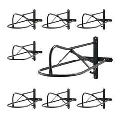 Wall Mount Saddle Rack with Pad Bar 8 Packs Horse Saddle Rack Stand