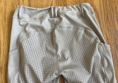 Turnhier Women’s Equestrian Horseback Riding Leggings Pants Sz Large Beige NWT