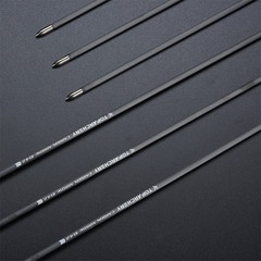31″ Pure Carbon Arrows Real Feather Spine500-900 Archery Bow Hunting Shoot 12PCS