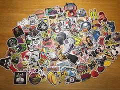100 Skateboard Stickers bomb Vinyl Laptop Luggage Decals Dope Sticker Lot cool