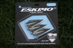 Zwickey Eskimo 2 Blade Glue On Broadheads. 11/32″, 3 pack.