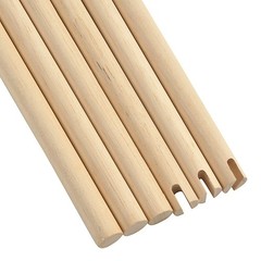 8mm 8.5mm 9mm Wooden Arrow Shafts Traditional Longbow Archery Hunting Shooting
