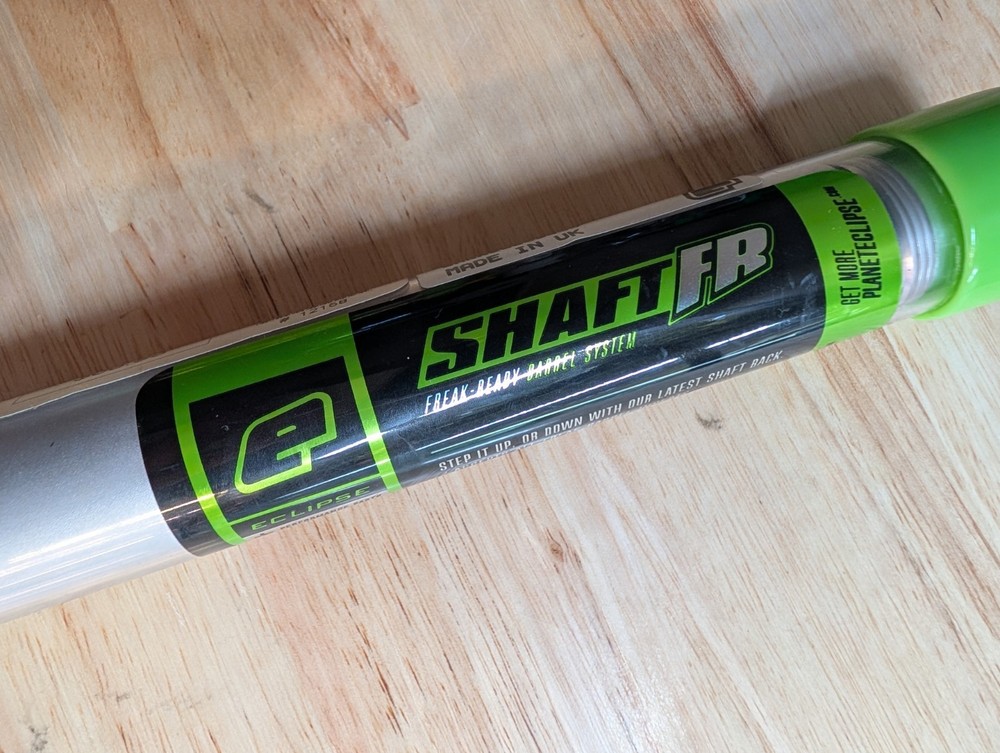 Planet Eclipse Paintball Shaft FR Freak Silver Barrel Back NOS