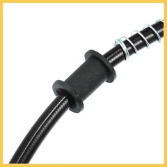 60cm 23.62″ 10mm Motorcycle Braided Brake Clutch Oil Hoses Line Pipe Clutch