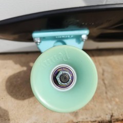 Penny Skateboards Black Plastic Cruiser Surf Skateboard Mint Wheels Abec 7