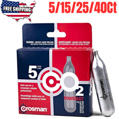 ✅ New 25 Pack CROSMAN 2311 Powerlet 12g CO2 Cartridges BULK DISCOUNT AVAILABLE ✅
