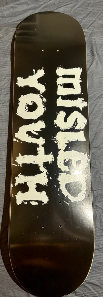 Zero Skateboards Misled Youth Deck 8.5 Rare Logo Graphic NEW Black Red