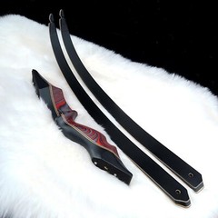PMZ Recurve Bow and Arrow, Hourse Hunting Bow, 60» Wooden Takedown Bow,35lbs