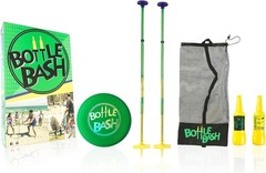 Bottle Bash Outdoor Flying Disc Game Set – Frisbee Toss Backyard and Beach Ga…
