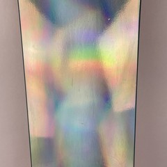 PREMIUM Skateboards 8″ x 32″ Skateboard Deck w Foil Prism Graphic Blemish Pink