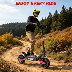 EOEOTWO 1200W Electric Scooter for Adults 30MPH Off-Road Foldable Commuter 330lb