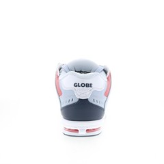 Globe Sabre GBSABR Mens White Leather Lace Up Skate Inspired Sneakers Shoes
