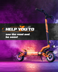 JGH X5 Ultra 3200W Dual-Motor Electric Scooter 52V 20.8Ah Free Shipping