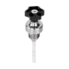 Dirt Bike Dipstick, CNC Alloy Pit Bike Engine Oil Dipstick for CRF50 Black