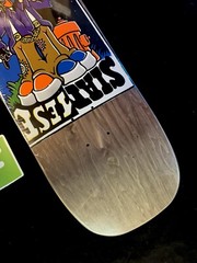 RARE New Deal Siamese Shaped Deck ReIssue Skateboard Deck