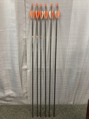 QTY 6 VICTORY BBVFVH-400F-72 BUCK BUSTER 400 SPINE 72 CARBON ARROW 31″ 2″ VANE