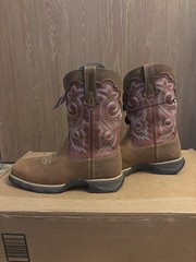 Durango Women’s Western Work Boots Waterproof EH Composite Safety Toe US 9