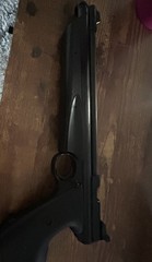 Crosman P1322 22 Cal Air Pistol – Black w/Custom Shoulder Stock for model 1399