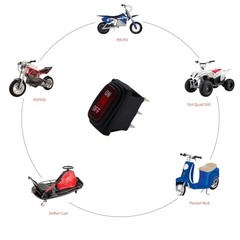 On Off Power Reset Switch Replacement for Razor MX350 MX400 SX350 Dirt Bike