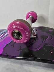 ​Tony Hawk Signature Series UFO Metallic Skateboard 31 In Complete Beginner VG
