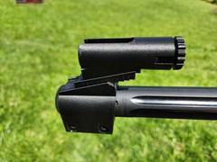 Height Adjustable 30mm, 28mm, 25mm Clamp-On Globe Front Sight Kit for Air Rifles