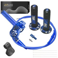Aluminum Alloy Quick Twist Throttle Assembly 7/8″ 22mm Type B – Upgraded Blue