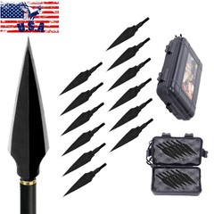 12X Arrowheads Broadheads 150grain Archery Broad Arrows Heads Screw Tips Archery