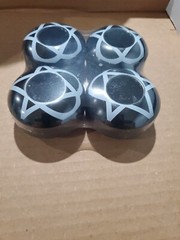 Bam Margera Skateboard Wheels Black And White Vintage