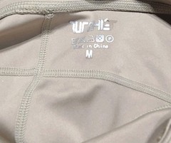 TURNHIER Equestrian khaki Poly Stretch Legging Horse Riding Pants. Ladies M