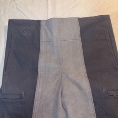 Ride Proud Woman Equestrian Riding Pants US 14 Black Grey