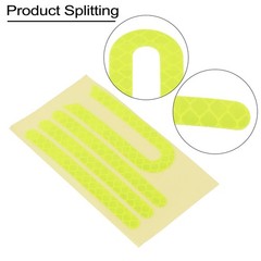 Reflective Stickers Electric Scooter 1 Set Red/Blue/Black/Green/Silver