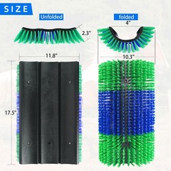 Extra Large Size Livestock Scratching Brush, Upgraded Horse/Goat/Co… Fast Ship