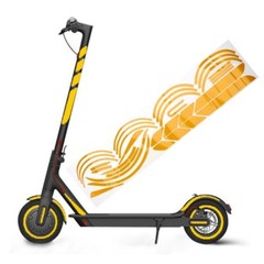 Electric Scooter Reflective Sticker Night Safety Warning Stickers Decor Decal