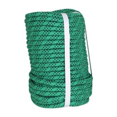 3/8 «x 100′ Black&Green Braided Polyester Arborist Rigging Rope Garden 3250lbs
