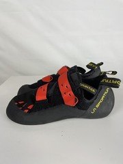 Excellent La Sportiva Tarantula Men’s Climbing Shoes, Black/Poppy, M45