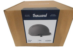 Thousand 1.0 Heritage Bike & Skate Helmet Black Grey Sz Large
